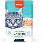 Wanpy macska retort tasak - Csirke & Tőkehal 85 g (WP88000)