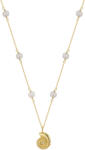 BeSpecial Colier argint 925 placat cu aur 14K cu perle naturale (CRR09)