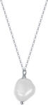 BeSpecial Colier argint 925 placat cu rodiu cu perle naturale (CRR55)