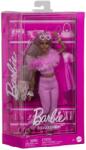 Mattel Barbie Deluxe Style Papusa Barbie cu Salopeta Roz si Par Impletit (MTHYV28) - edanco Papusa Barbie