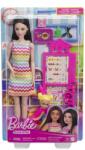 Mattel Barbie Set de Joaca Papusa Barbie Bruneta Face Cariera Profesoara (MTJCR71_JCR77) Papusa Barbie