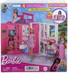 Mattel Barbie Casa de Papusi Barbie cu 4 Zone Pliabila (MTHRJ76) - edanco Papusa Barbie