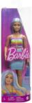Mattel Papusa Barbie Fashionista cu Par Albastru Platinat si Top Sport (MTFBR37_HRH16) - edanco Papusa Barbie