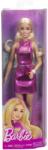 Mattel Barbie Papusa Barbie Fashionistas Blonda cu Rochita Roz Metalica (MTHYT88) Papusa Barbie