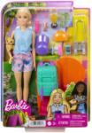 Mattel Barbie Camping Barbie Malibu cu Accesorii (MTHDF73) Papusa Barbie