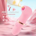 Sunfoo Léghullámos Csiklóizgató Vibrátor 7 Funkcióval