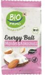 BIO PRIMO Органични протеинови топчета с бадем и кокос - 30 г