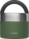 Qwetch Изолирана кутия за обяд с дръжка, 850ml - Matt Khaki
