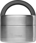 Qwetch Изолирана кутия за обяд с дръжка, 650 ml - Неръждаема стомана