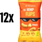 Hempions Био конопени снакс флипс със сирене - 12 x 70 g