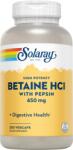 SOLARAY Бетаин HCl капсули - 250 вег. капсули