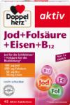Doppelherz Йод + Фолиева киселина + Желязо + b12 - 45 таблетки
