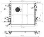 MTR Radiator, racire motor MTR 13054874 (13054874) - automobilus