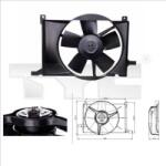 TYC Ventilator, radiator TYC 825-0002 (825-0002)