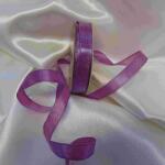 Szatén szalag drótos széllel (1, 5 cm * 25 m), lila