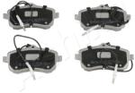 ASHIKA set placute frana, frana disc ASHIKA 50-00-0652 (50-00-0652)