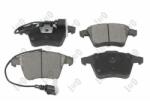 ABAKUS set placute frana, frana disc ABAKUS 231-01-204 (231-01-204)