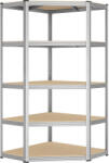 Timeless Home Raft de colț cu 5 etaje 70x70x180 (SON70027) Raft