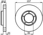 Bosch Disc frana BOSCH 0 986 478 397 (0 986 478 397)