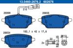 ATE set placute frana, frana disc ATE 13.0460-2676.2 (13.0460-2676.2)