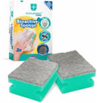  Mosogatószivacs 2 db/csomag antibakteriális cellulóz Bonus Immunetec_B693 (B693)