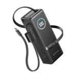 EcoFlow RAPID Powerbank (25 000 mAh, 170 W) 2×100 W beépített USB-C kábel - fekete (1ECORAP25000-100-B-EU)