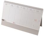 REALSYSTEM 2026 7831-00 álló fehér papíros asztali naptár (7831-00) - bestbyte