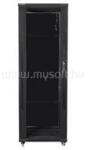 Lanberg 19" szabadon álló rack szekrény 37U/600X600 lapraszerelt (fekete) (FF01-6637-12B) (FF01-6637-12B)