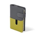 SATURNUS Kalendart Saturnus M229 műbőr szürke-zöld gyűrűs kalendárium (26SM229-006) - bestbyte