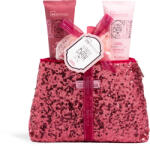 IDC Institute INS. ajándékcsomag illatosított rózsa fürdő neszesszerben