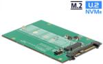Delock U. 2 SFF-8639 - M. 2 NGFF NVMe M aljzat (62696)