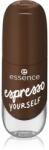 essence Gel Nail Colour körömlakk árnyalat 86 espresso YOURSELF 8 ml