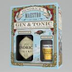 Hendrick's Gin gin ajándék Fever Tree tonikkal DRS (0, 7L / 41, 4%+0, 5L) - goodspirit