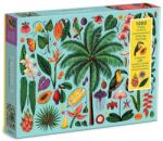 Galison 1000 db-os puzzle különleges formákkal - Tropics (70494) (70494)