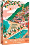 Trefl 1000 db-os Premium Plus puzzle - The Art of Colour - Positano - Italy (10895) (10895)