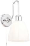 Endon Lighting 95506 - Aplica de perete pentru baie PIPER 1xE27/10W/230V IP44 crom lucios (EN0462)