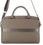 GUESS PU Grained Triangle Logo laptop táska 13-14" barna (GUCB15PGTSPSW)