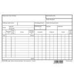 Nyomell Raktárkészlet nyilvántartólap A5 B. 12-151 - aqua