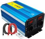  Tiszta szinuszhullám -inverter, 2500 W folyamatos teljesítmény, 5000W csúcsteljesítmény, 5000W-12V-220V