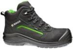 Base Protection Be-Powerful Top bocanci de lucru Caramb normal S3 | Negru-verde | 42 / 8 (B0898BGN42)