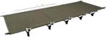  Kempingágy, hordozható kivitel, könnyűszerkezetes, hadseregzöld