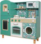 Pepita XXL дървена кухня за игра с аксесоари - зелено (W10C790B)