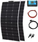  Rugalmas napelem, nagy hatékonyság, sokoldalú kompatibilitás, 300 W-os készlet 12V 24V