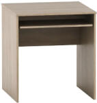 TEMPO KONDELA Íróasztal kihúzható billentyűzettartóval, tölgy sonoma, TEMPO ASISTENT NEW 023 - pepita