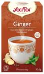YOGI TEA Ceai bio de Ghimbir, 17 pliculete 30.6g, Yogi Tea YT482104