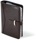 SATURNUS Kalendart Saturnus M437 műbőr sötétbarna kalendárium (26SM437-001) - officedepot