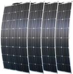  Rugalmas napelem, nagy hatékonyságú, vízálló kivitel, 400 W-os napelem