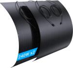  Napelem, 480 W kimenet, rugalmas kialakítás, 240 W * 2