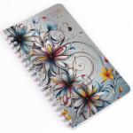 REALSYSTEM 2026 SP2 8711-56 absztrakt heti beosztású spirálos zsebnaptár (8711-56) - officedepot