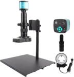  Videomikroszkóp, nagy felbontású, folyamatos zoom képesség, 180X 48MP teljes készlet